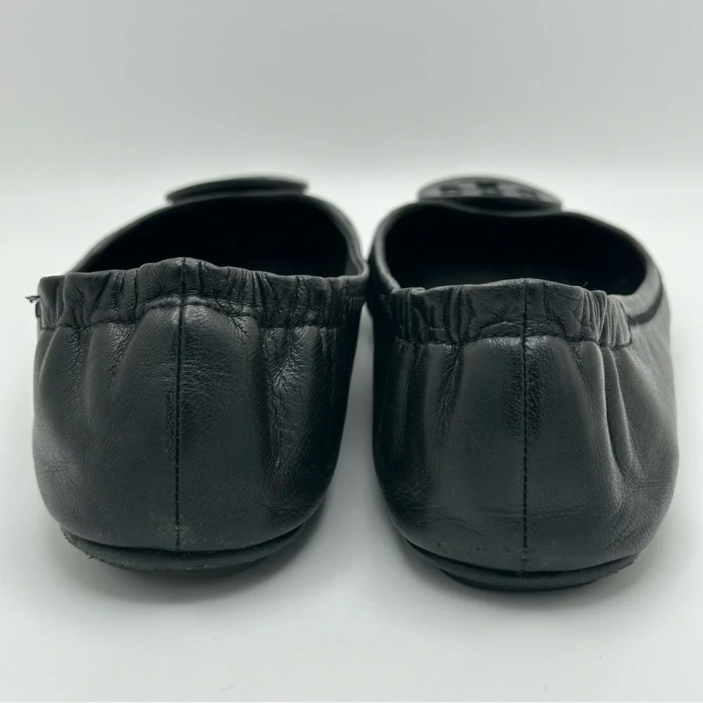 Tory Burch Women Shoes Mini Travel Ballet Flats 6.5 Blk 511558251 Preppy resort - Picture 11 of 14